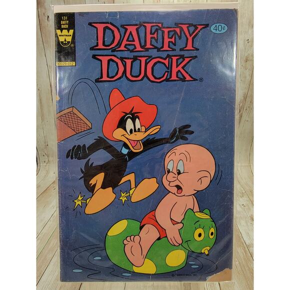 Daffy Duck 131 Rare Bronze Age Comics Whitman Edition - Picture 1 of 6